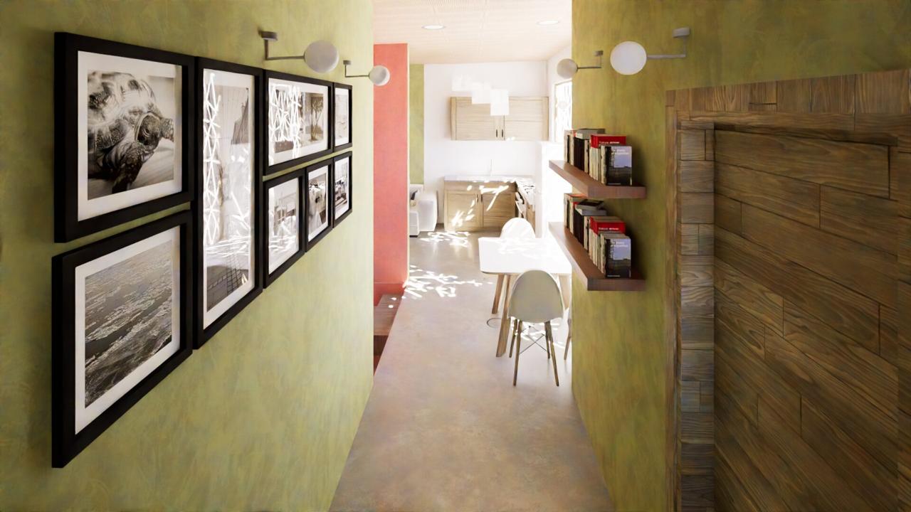 Detalle de materiales — Residencia 001